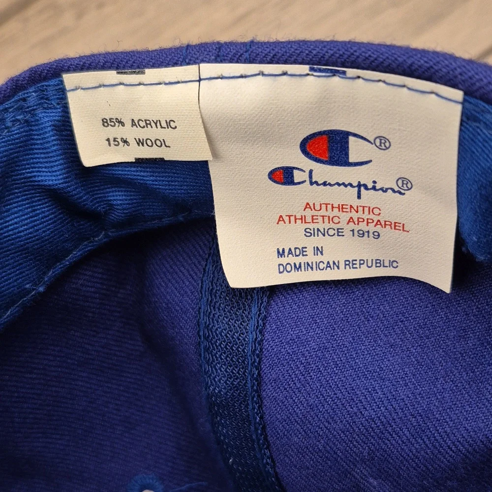 KANSAS UNIVERSITY Logo‎ College Football Champion Snapback Cap Hat 90s VTG RARE